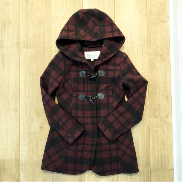 Jessica Simpson Plaid Coat